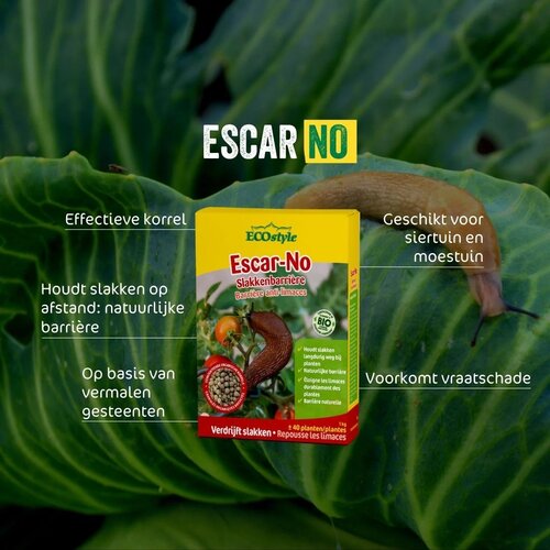 Ecostyle Escar-no slakkenbarriere 1 kg - afbeelding 2