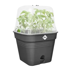Elho green basics growpot square all-in-1 living black 35 - afbeelding 3