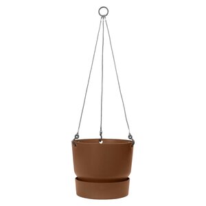 Elho greenville hanging basket 24 ginger brown