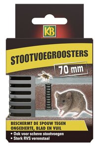 Home defense stootvoegrooster 70 mm 10 stuks