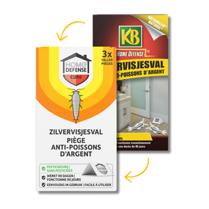 Home defense zilvervisjes val 3 stuks