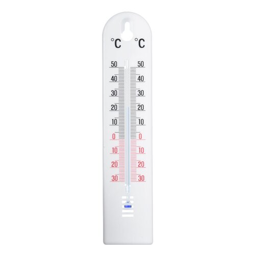 Nature thermometer plastic wit - afbeelding 1