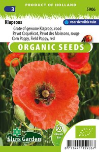 Papaver Rhoeas zaden Echte klaproos BIO bestellen